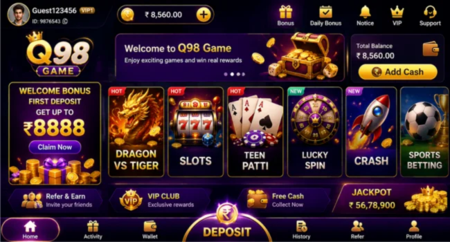Q98 Game